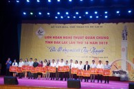 Khai mạc Liên hoan Nghệ thuật quần chúng tỉnh Đắk Lắk lần thứ 16 năm 2019